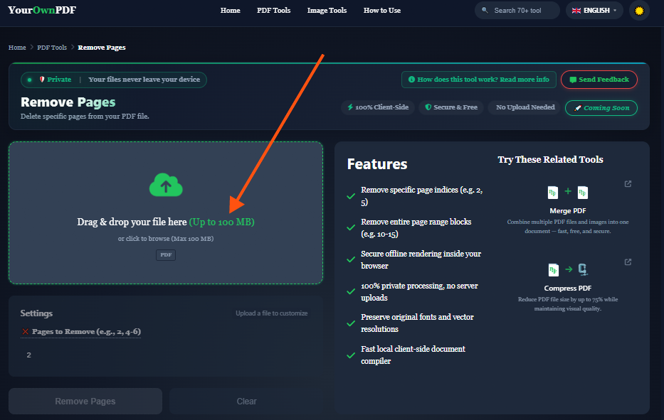کلک اور اپ لوڈ باکس